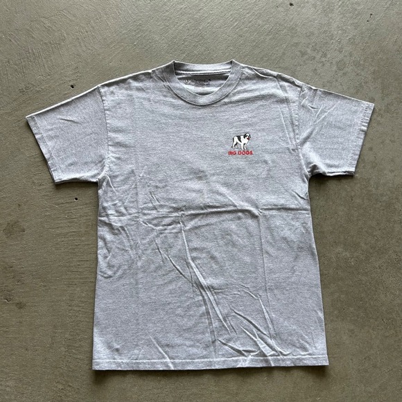 Big Dogs Other - Vintage Big Dogs Shirt Size Medium Gray Plumbing Company 2006